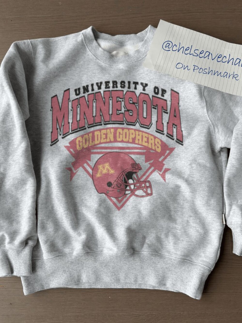 Vintage Minnesota Golden Gophers Football Sweatshirt, University of Minnesota
